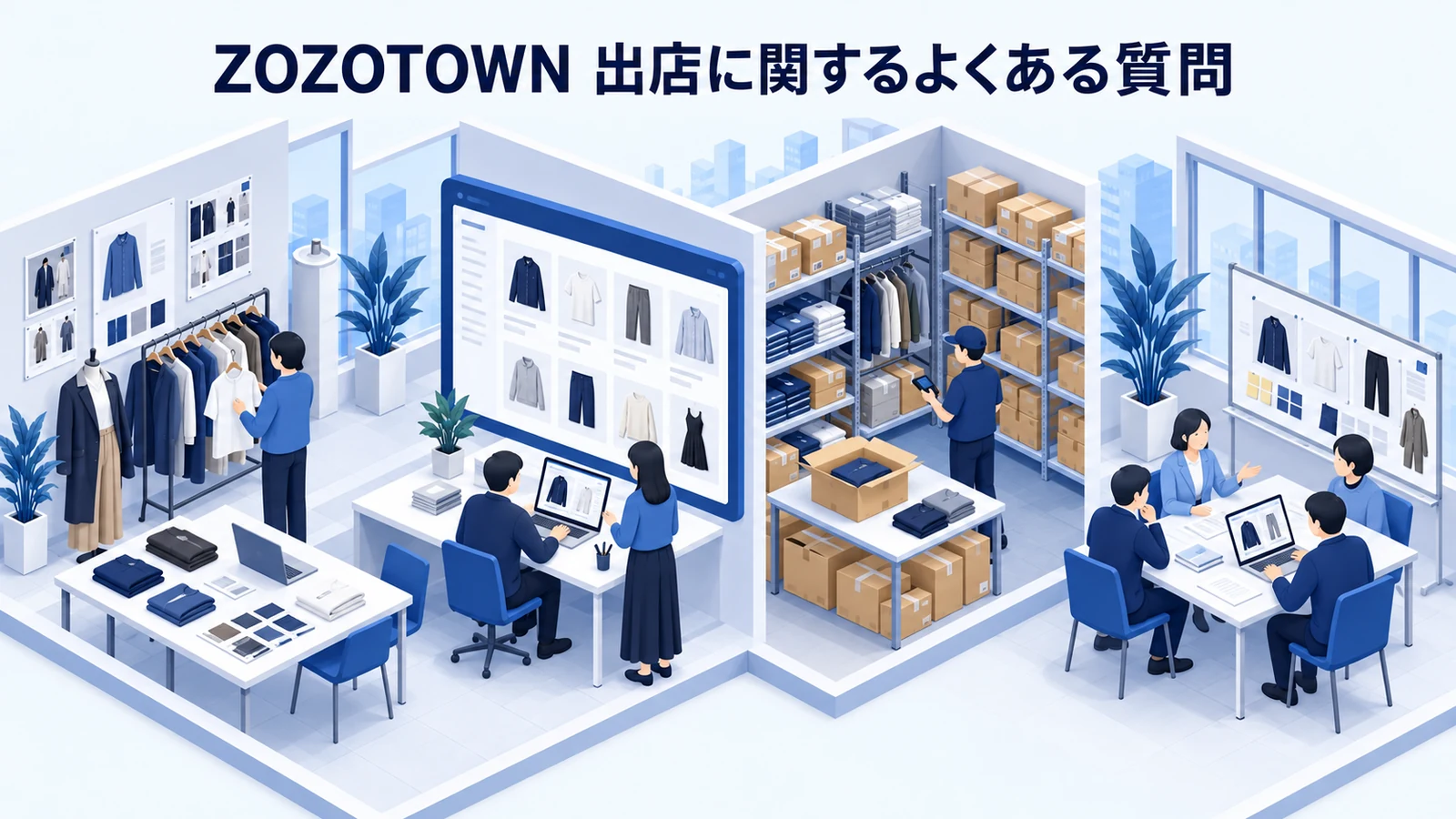 ZOZOTOWN 出店の疑問を整理するImage 2.0図解