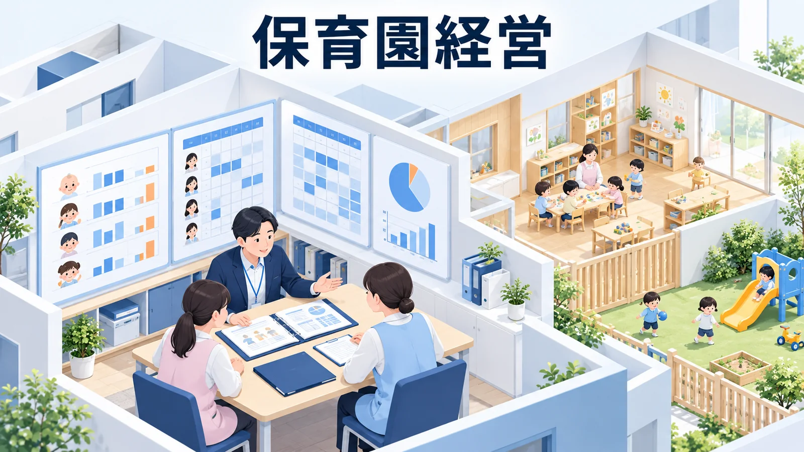 保育園経営を立て直す方法｜定員・人員・保育の質を一緒に見る