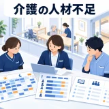 介護の人材不足にどう対応するか｜採用・定着・業務設計の順番