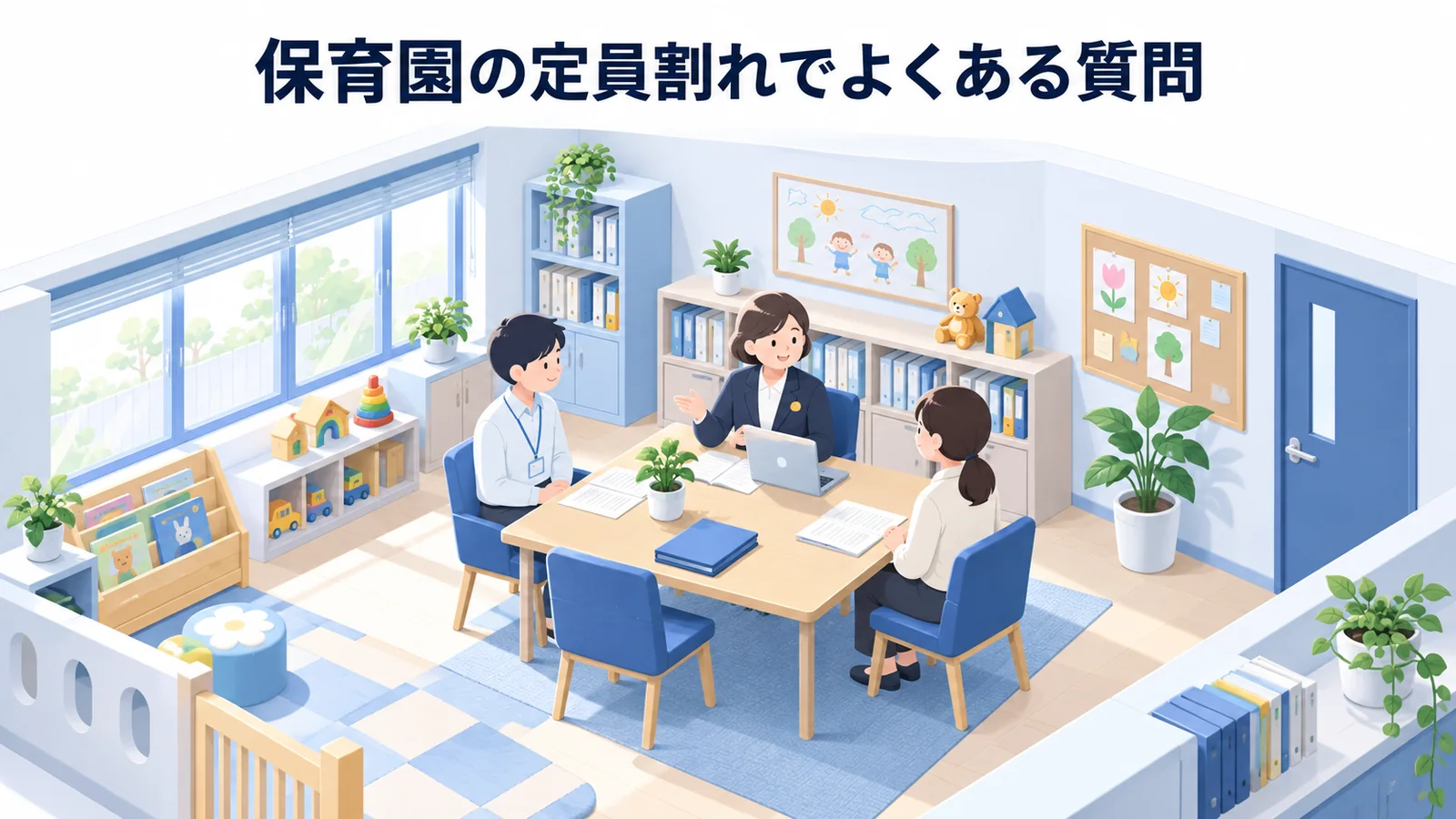 保育園の定員割れでよくある質問の図解