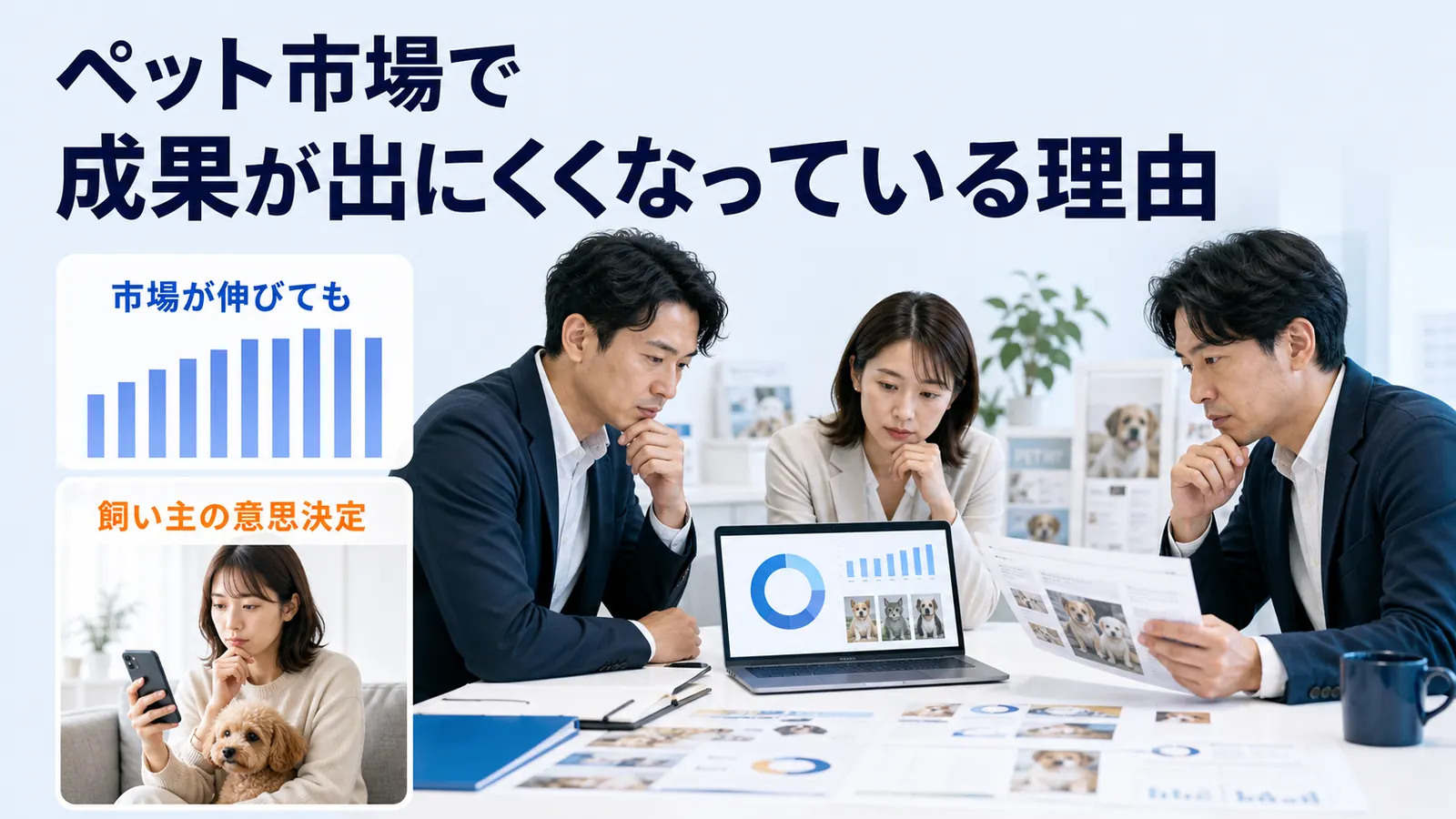 ペット市場で成果が出にくくなっている理由