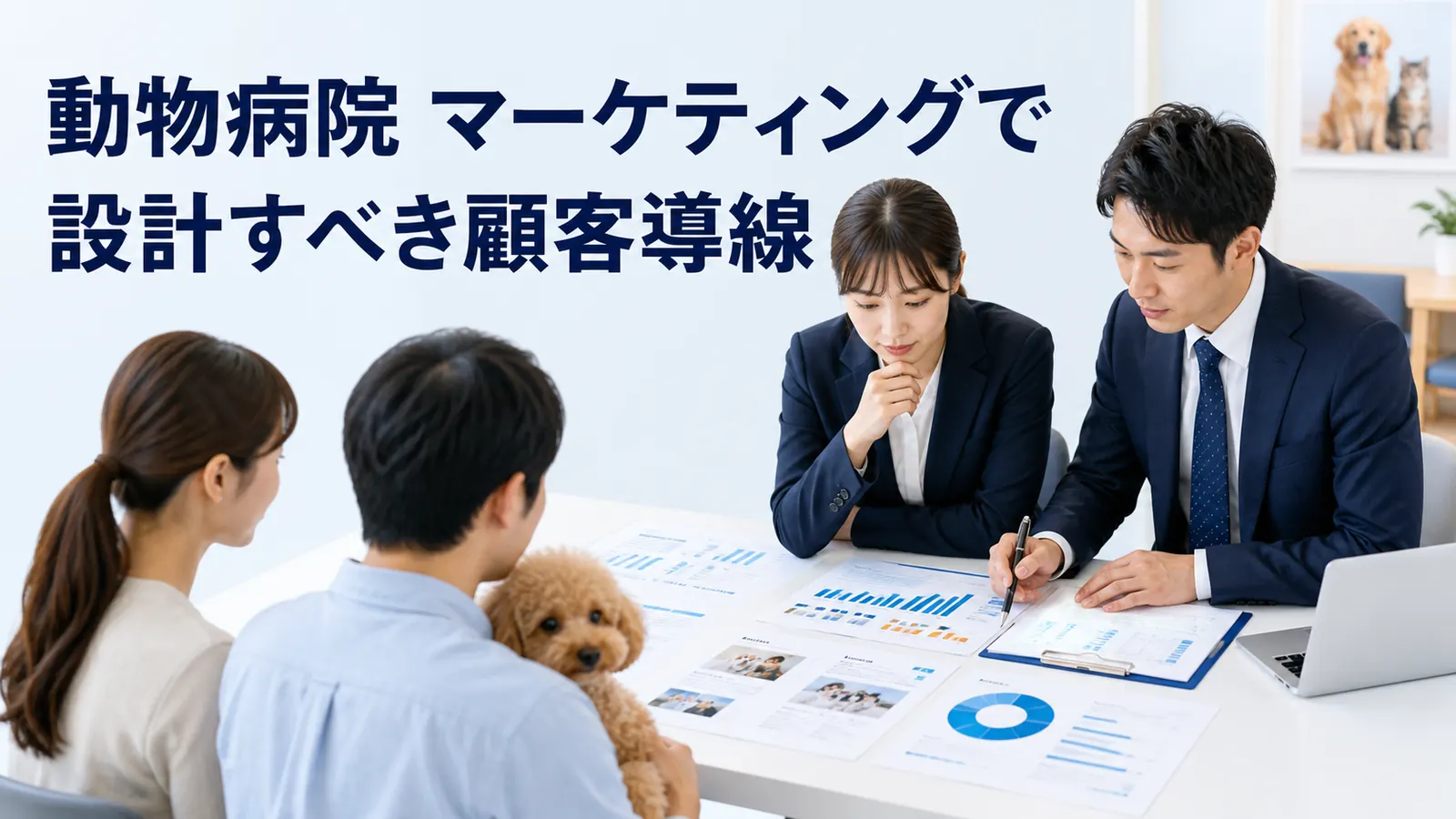 動物病院 マーケティングで設計すべき顧客導線