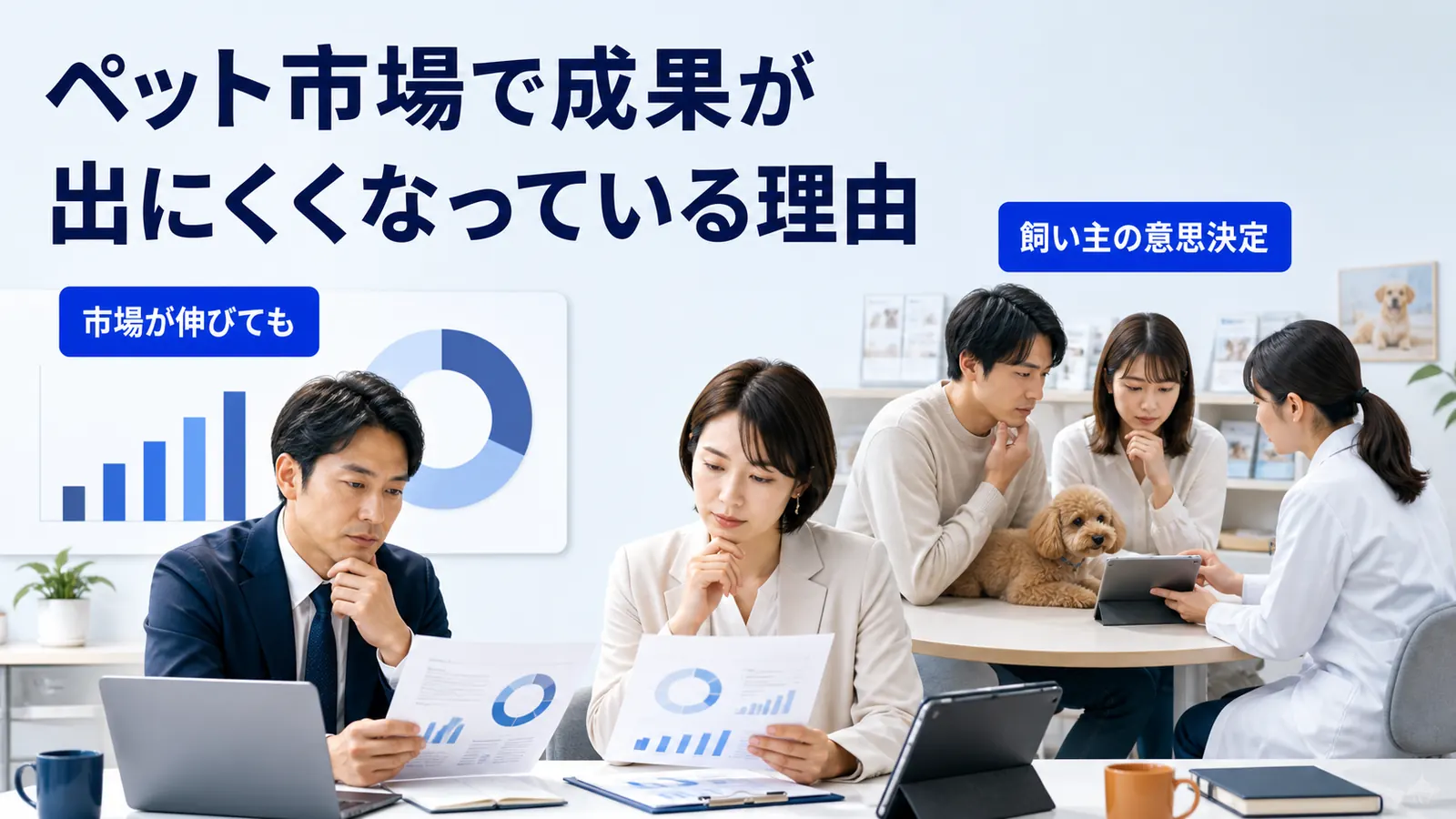 ペット市場で成果が出にくくなっている理由