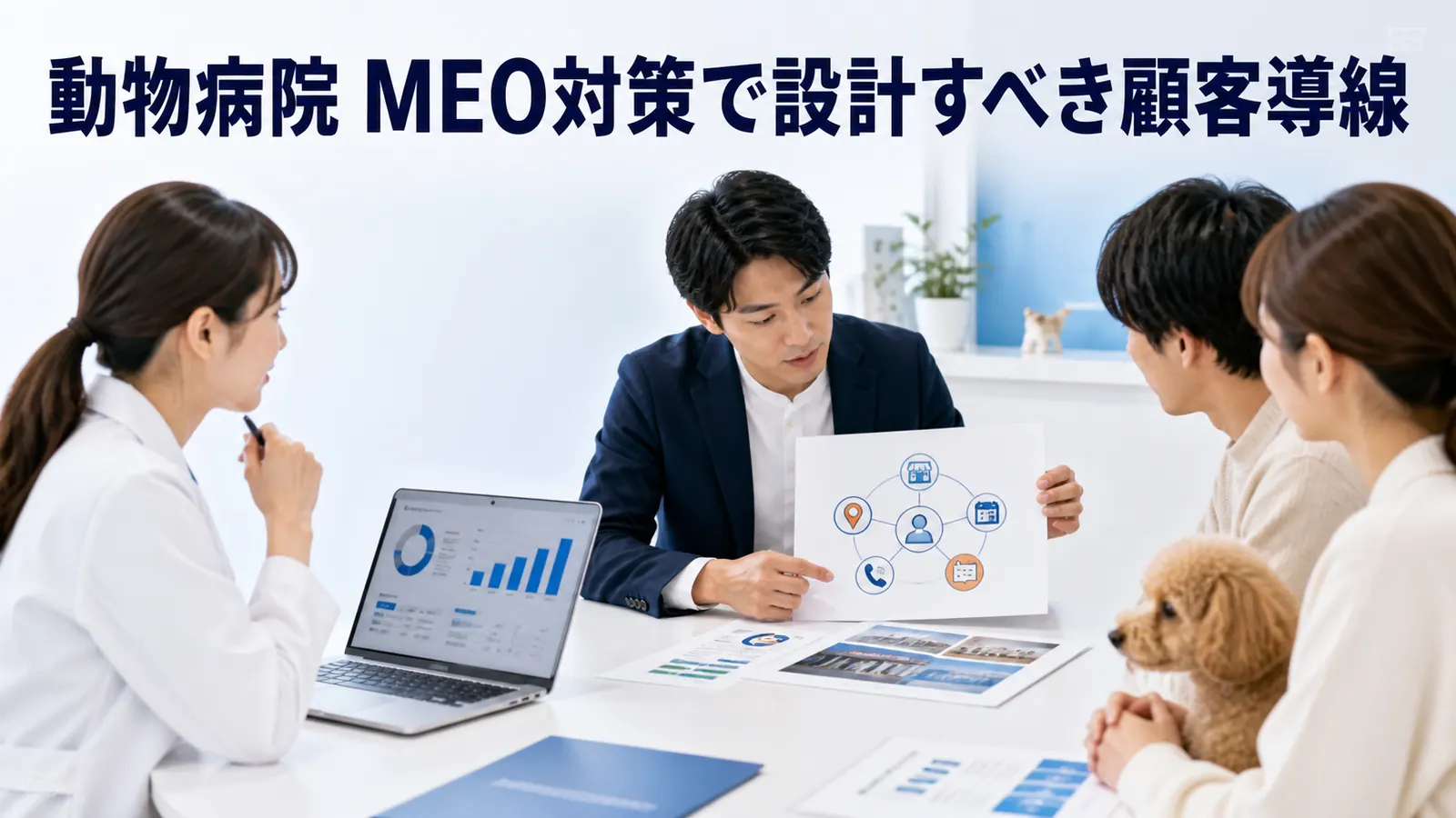動物病院 MEO対策で設計すべき顧客導線