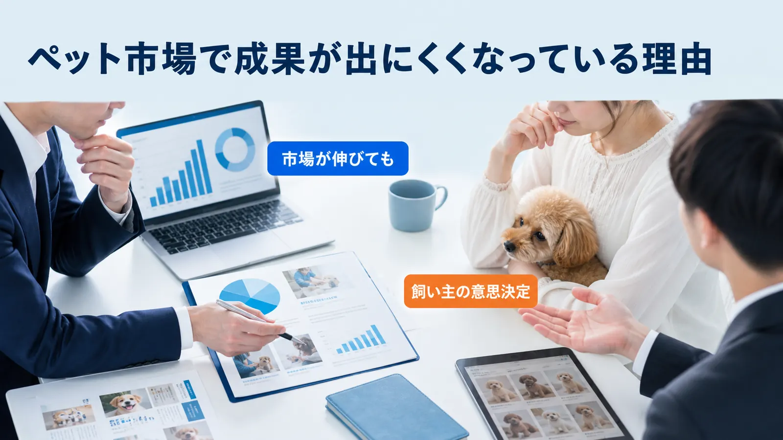 ペット市場で成果が出にくくなっている理由