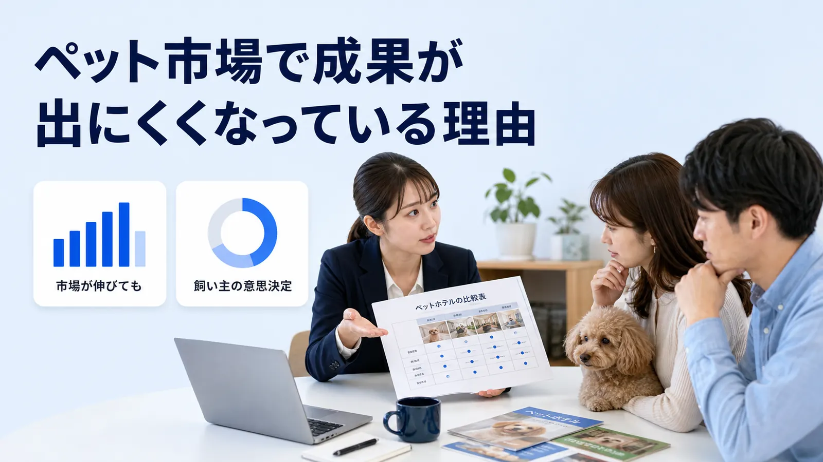 ペット市場で成果が出にくくなっている理由