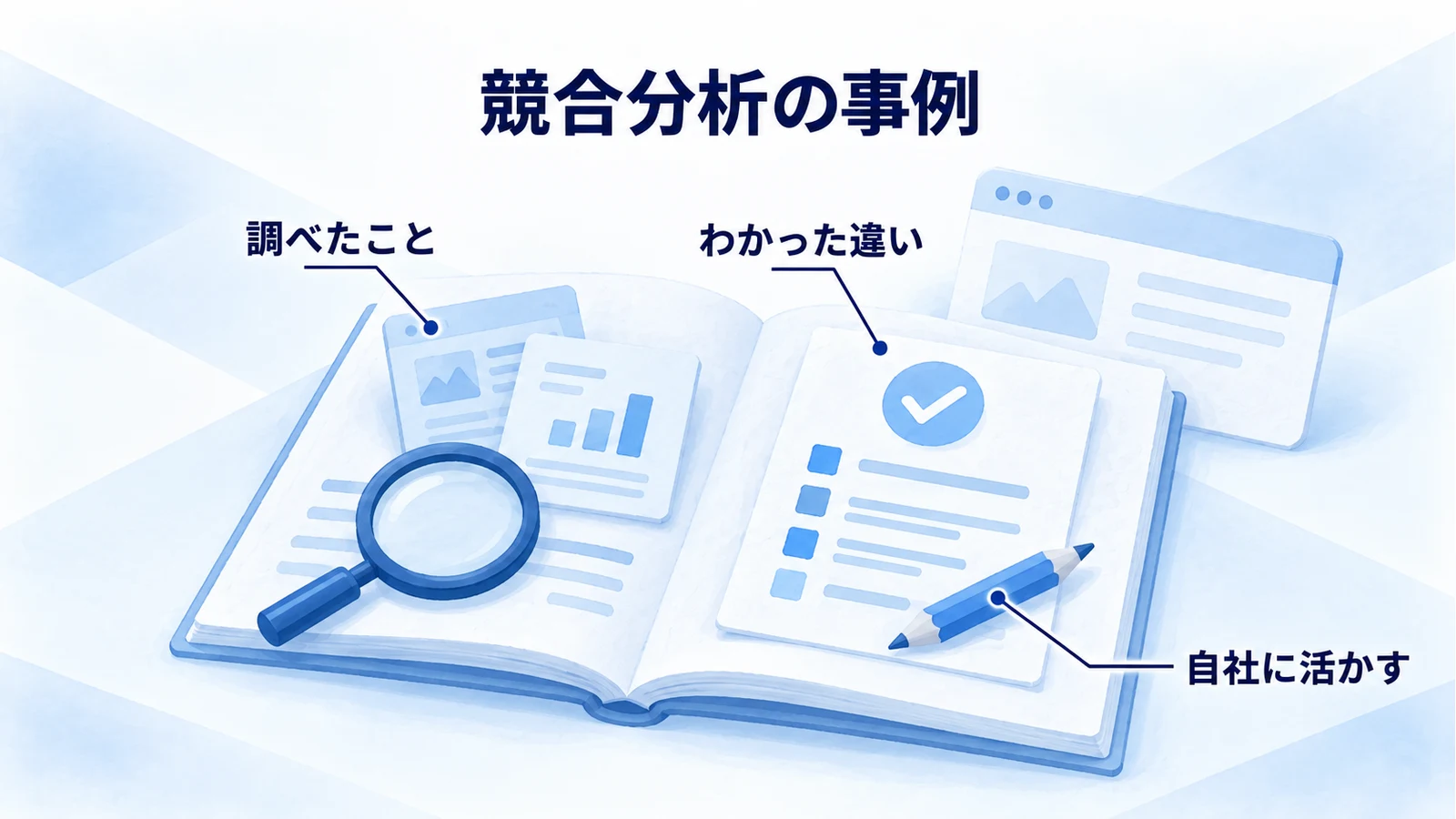 公開された事例の記録から自社の分析の進め方を学ぶ