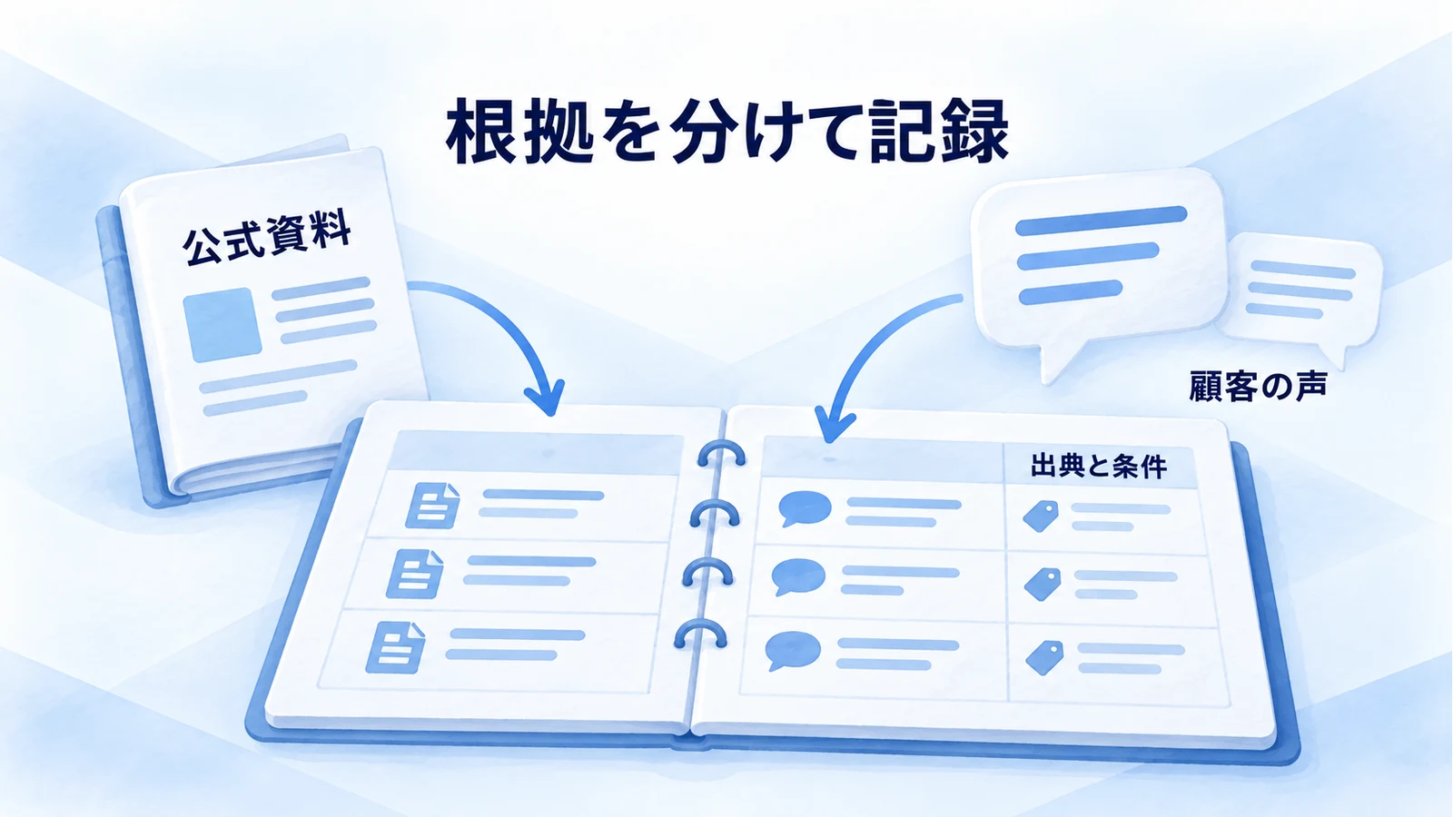 公式資料と確認した条件と顧客の声を出典付きで残す