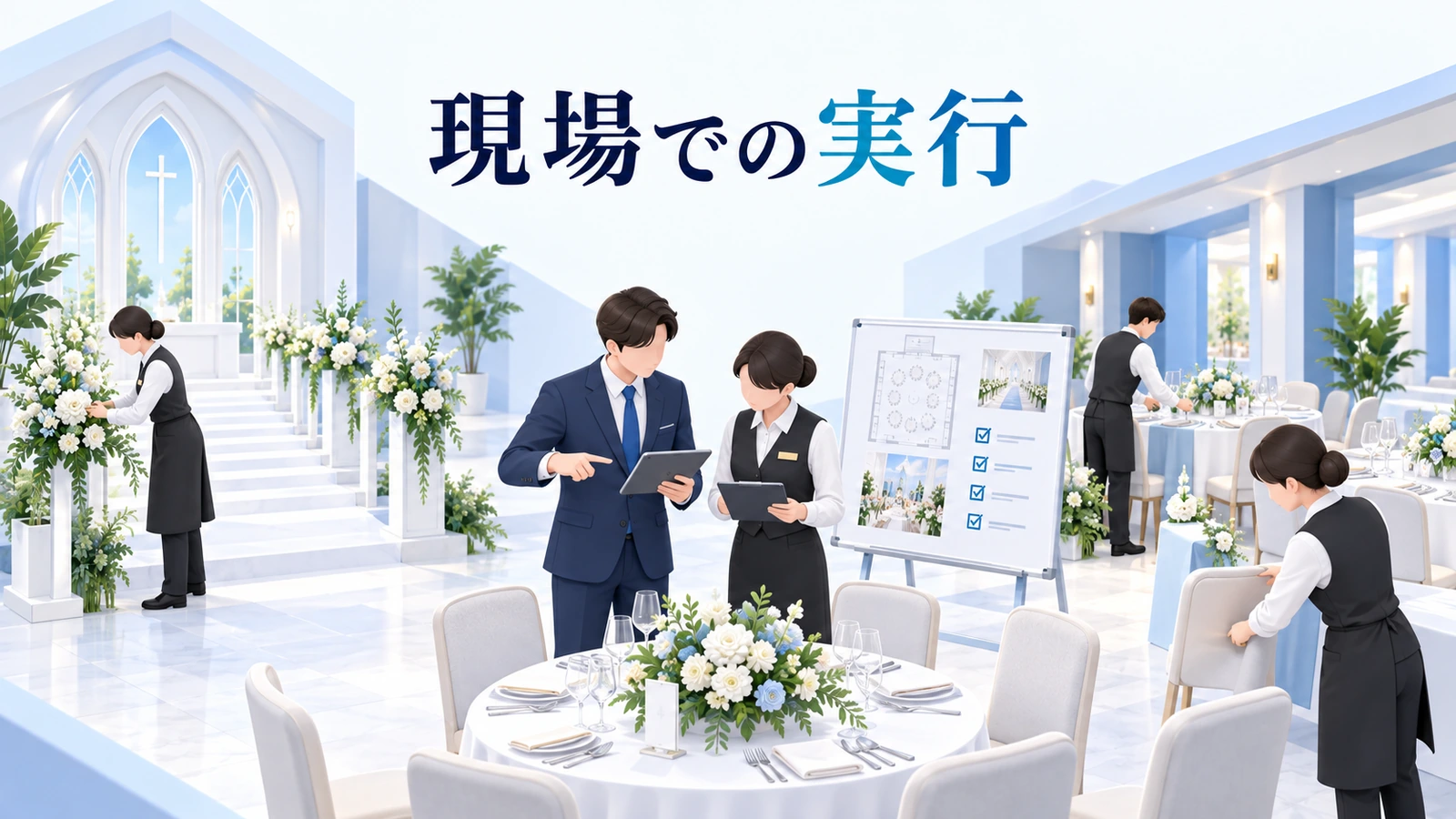 現場で試しながら変えるの図解