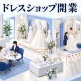 ドレスショップ開業の図解