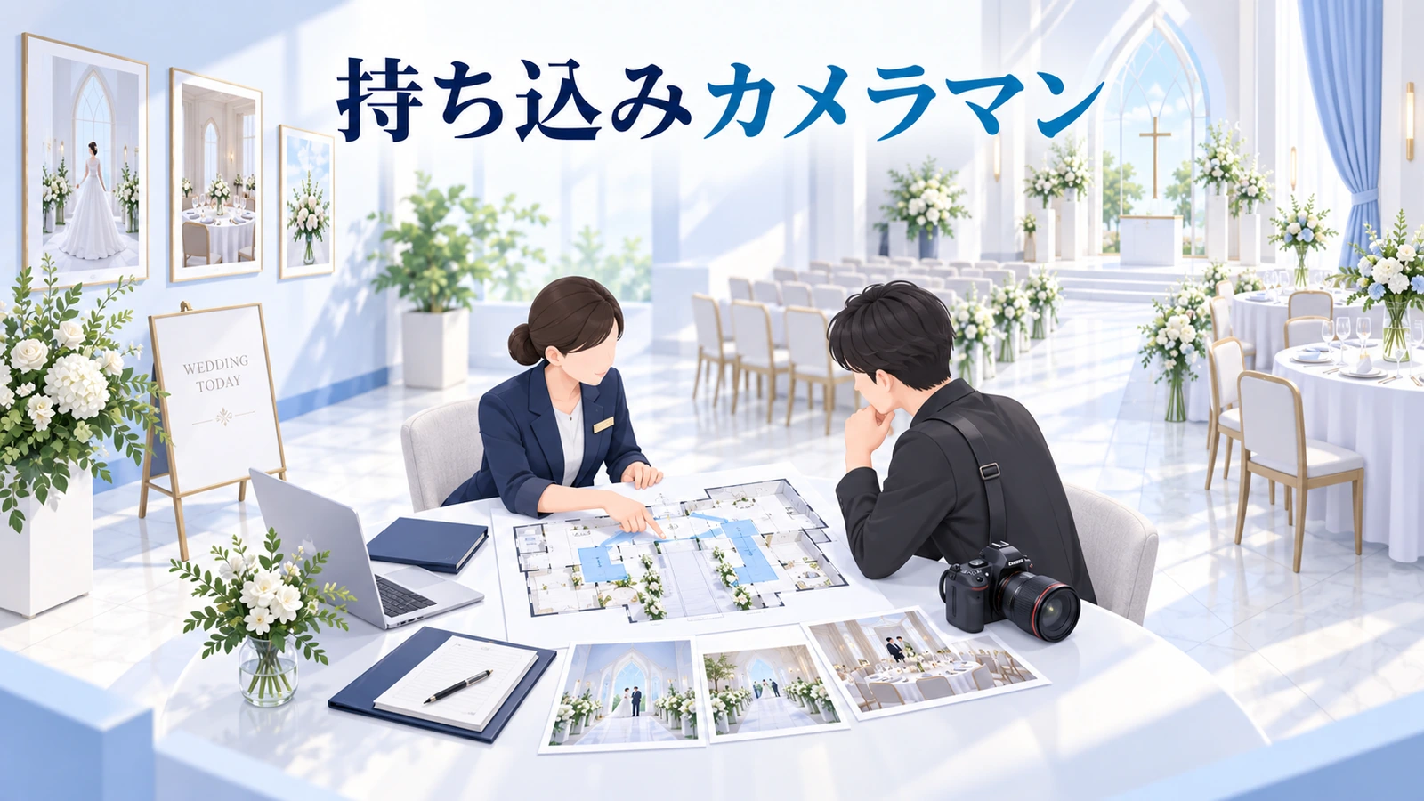 持ち込みカメラマンの図解