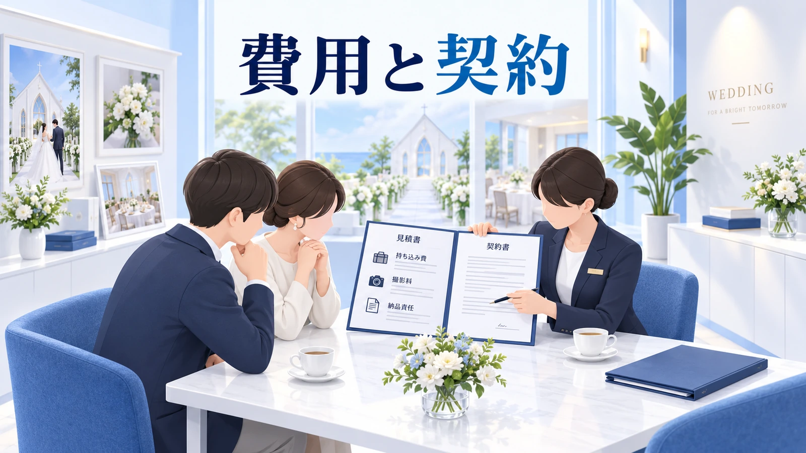 費用と納品責任を別々に説明するの図解