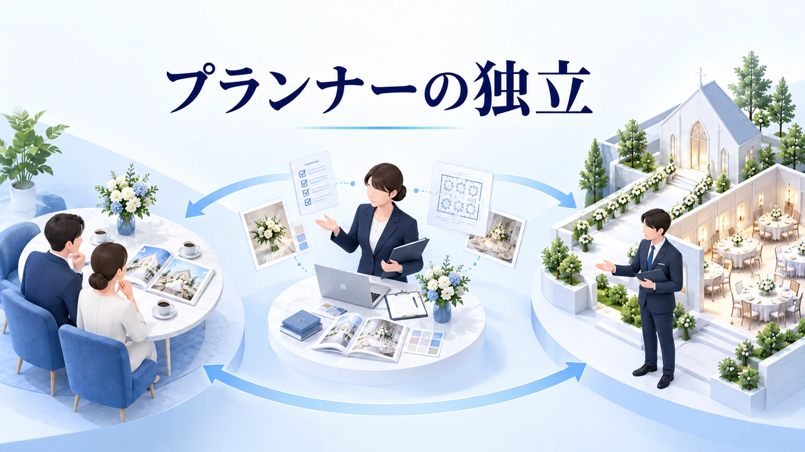 プランナーの独立の図解