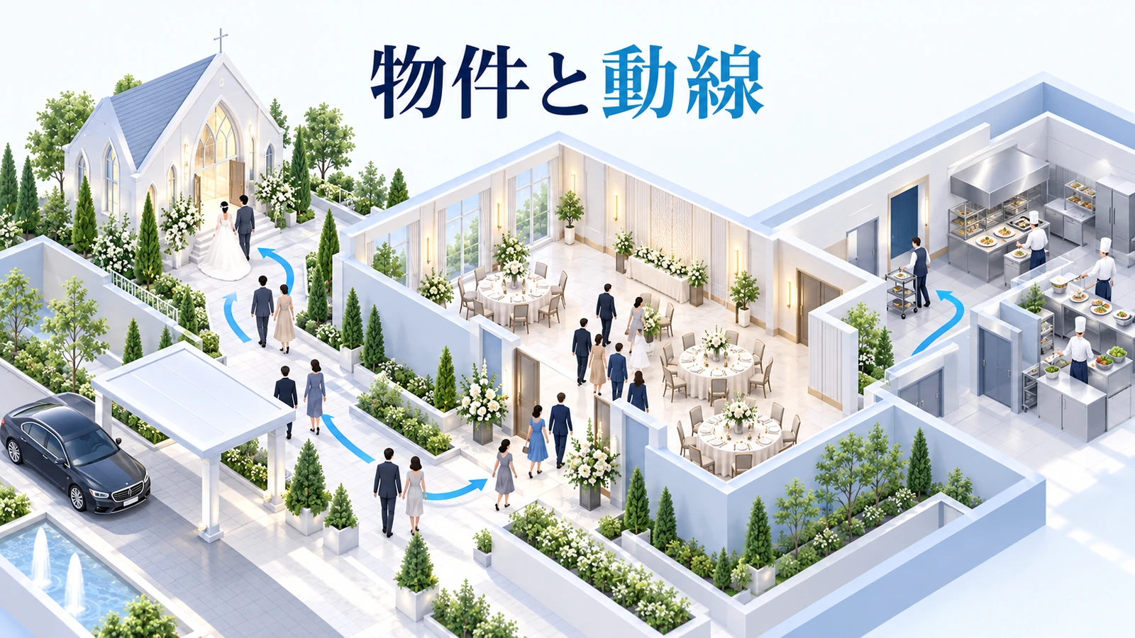物件は立地だけでなく用途と動線で選ぶの図解