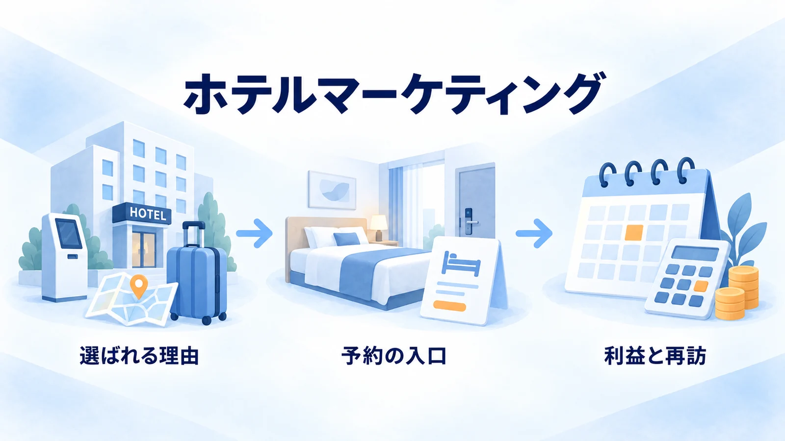 ホテルマーケティングとは？戦略の立て方・集客施策・事例を解説